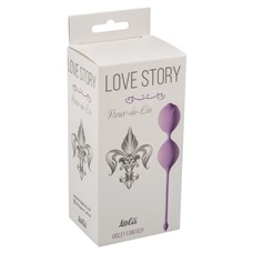 Вагинальные шарики Love Story Fleur-de-lisa Violet Fantasy 3006-05Lola