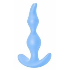 Анальная пробка Bent Anal Plug Blue 5002-02lola