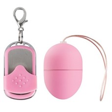 Розовое виброяичко 10 Speed Remote Vibrating Egg Small