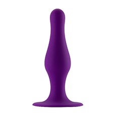 Анальная пробка Butt Plug with Suction Cup Large Purple SH-SHT387PUR