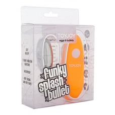 Вибропуля Funky Splash Orange 10087TJ