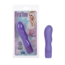 Вибратор FIRST TIME SILICONE WAVE PURPLE 0004-75BXSE