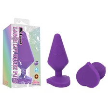 Анальная втулка Large Luv Heart Plug от Chisa Novelties, 10 см