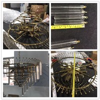 Люстра стеклянная Персея