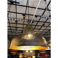 Подвесной металлический светильник "Марокканский фонарь"