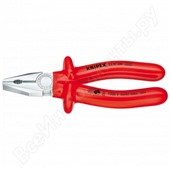 Комбинированные плоскогубцы 160 мм, ручки изолированные, KNIPEX, KN-0307160