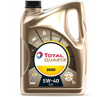 Моторное масло Total Quartz 9000 5W-40 (5л.)