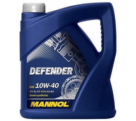 Моторное масло Mannol Defender 10W-40 (4л.)