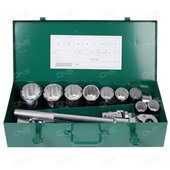 Набор торцевых головок 15 предметов с принадлежностями Metric SATA 09015