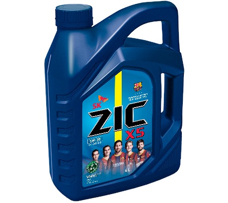 Моторное масло Zic X5 5W-30 (4л.)