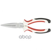 Длинногубцы прямые WHite Nickel, 180 мм, никелированные, трехкомпонентные рукоятки Matrix Matrix арт. '17189'