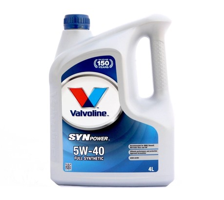 Моторное масло Valvoline Synpower  5W-40 (4л.)